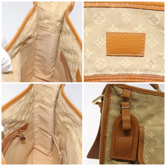 LOUIS VUITTON Monogram Mini Buzas Marie Kate Bag Beige - Picture 12 of 15
